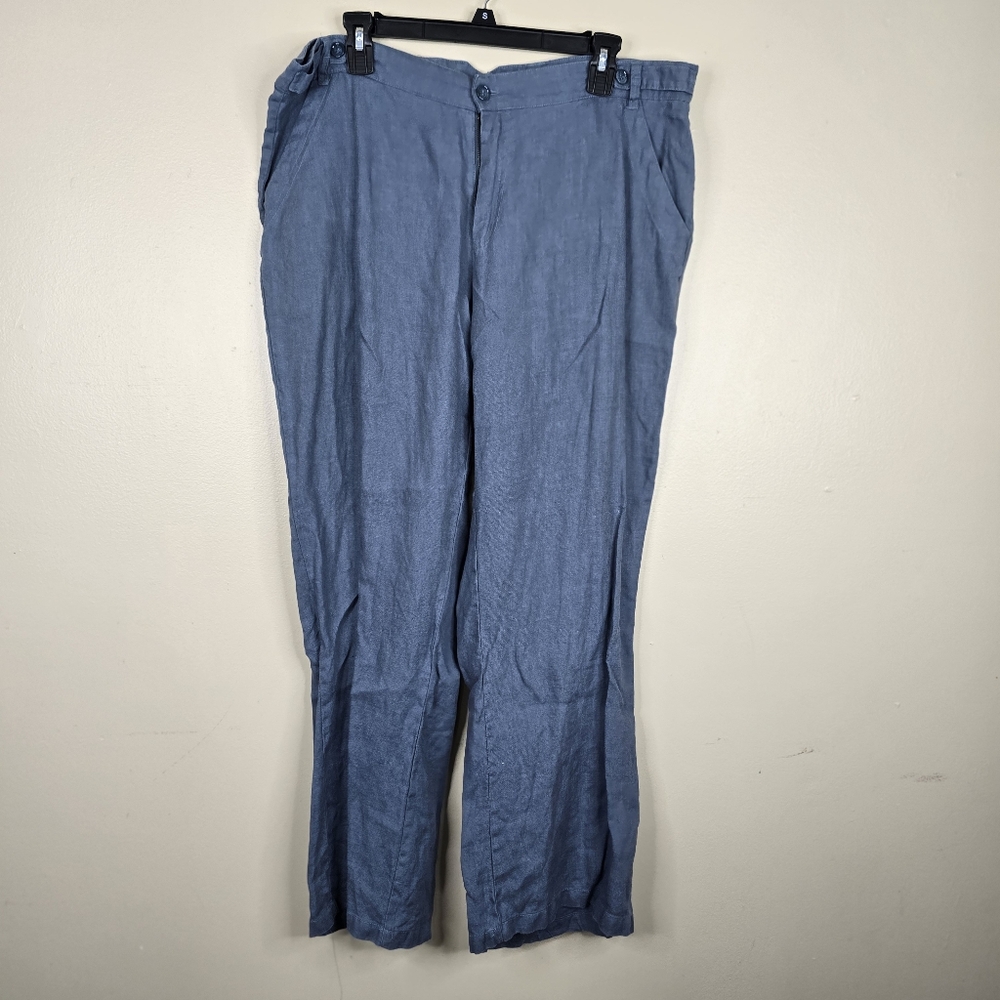 Mariyaab linen pants size 14